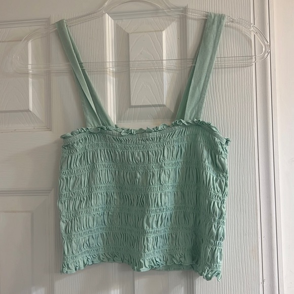 American Eagle Outfitters Tops - American Eagle smoked tank top